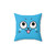 Happy Face Decorative Throw Pillow