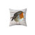 Robin Pillow - Cute Decorative Bird Cushion