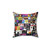 Musicals Collage Decorative Throw Pillow