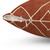 Rust Bohemian Throw Pillow