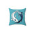 Yin & Yang Koi Decorative Pillow