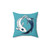 Yin & Yang Koi Decorative Pillow
