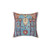 Antique Persian Silk Rug Print Pillow