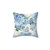Blue Hydrangea Pillow - Vibrant Botanical Accent