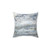 Abstract Seascape Throw Pillow in Grey and Blue