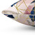 Blush Pink and Navy Geometric Throw Pillow