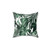 Tropical Leaves Pattern Decorative Accent Pillow