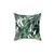 Tropical Leaves Pattern Decorative Accent Pillow