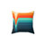 Retro Verve Geometric Throw Pillow