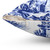 Blue Chinoiserie Toile Decorative Pillow