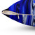 Zigzag Cobalt Blue Accent Pillow