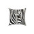 Zebra Print Decorative Pillow
