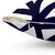 Navy Blue Thick Mosaic Pattern Pillow