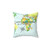 Travel Quote Pillow with Wanderlust Design