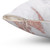 Blush Pink Rose Gold Marble Pillow