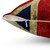 Grunge Union Jack Pillow with Scratched Metal Effect