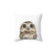 Cute little owl plush pillow