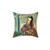 Japanese Geisha Lady Decorative Throw Pillow