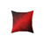 Red Smoke Pattern Pillow