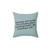 One Tree Hill Inspirational Pillow