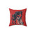 Merry Christmas Krampus Pillow