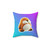 Monty Mole Gradient Design Pillow