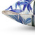 Blue Agapanthus Flower Painting Decorative Pillow