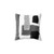 Black and White Abstract Decorative Pillow