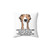 Italian Greyhound Decorative Pillow