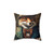 Vintage Victorian Style Mr Frederick Fox Throw Pillow