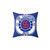 Rangers FC Champions Mock Badge Design Pillow