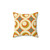 Mid-Century Modern Orange Decorative Pillow