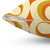 Mid-Century Modern Orange Decorative Pillow