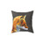 Decorative Fox Throw Pillow