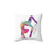 Gymnastics Tumbling Colorful Watercolor Pillow