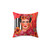Frida Kahlo Floral Bouquet Throw Pillow
