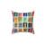 British Postage Stamp Pillow with Queen Elizabeth Profile