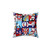 Iconic Mod Pop Art Pillow