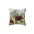 Hereford Cattle Watercolor Photograph Pillow
