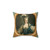 Marie Antoinette inspired baroque queen pillow