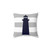 Navy Blue Nautical Lighthouse Striped Pillow