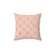 Art Deco Series Rose and Gold Pillow