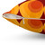 Seventies Burnt Orange Pattern Pillow
