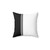 Graphic Design Black and White Pillow