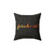 Fireheart Quoted Design Decorative Throw Pillow