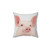 Colorful Pig Pillow for Nursery or Kids Room Decor