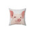 Colorful Pig Pillow for Nursery or Kids Room Decor