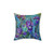 Irises Watercolor Throw Pillow
