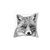 Black and White Fox Decorative Pillow