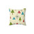 Mid Century Modern Christmas Trees Pillow
